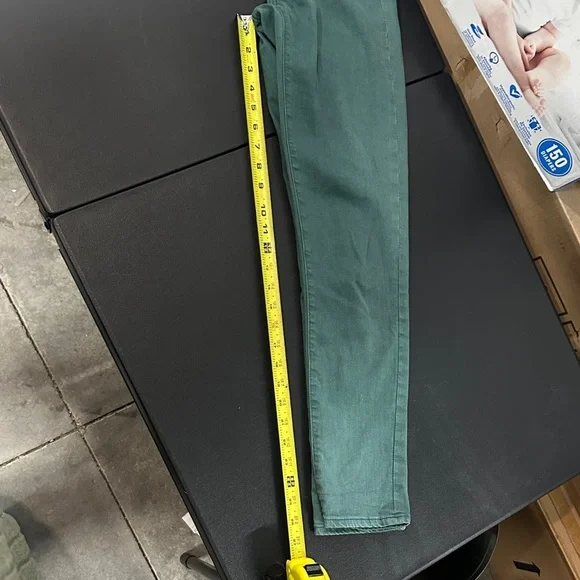 AG Adriano Goldschmied the Stevie ankle Women's Jeans in Teal Gene size 26 - Picture 8 of 9